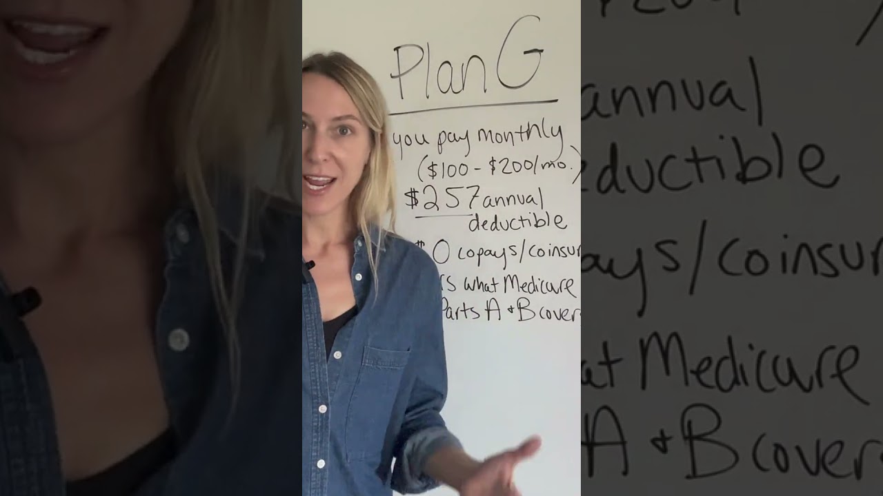 Here's how Medigap Plan G works. #medigap #plang