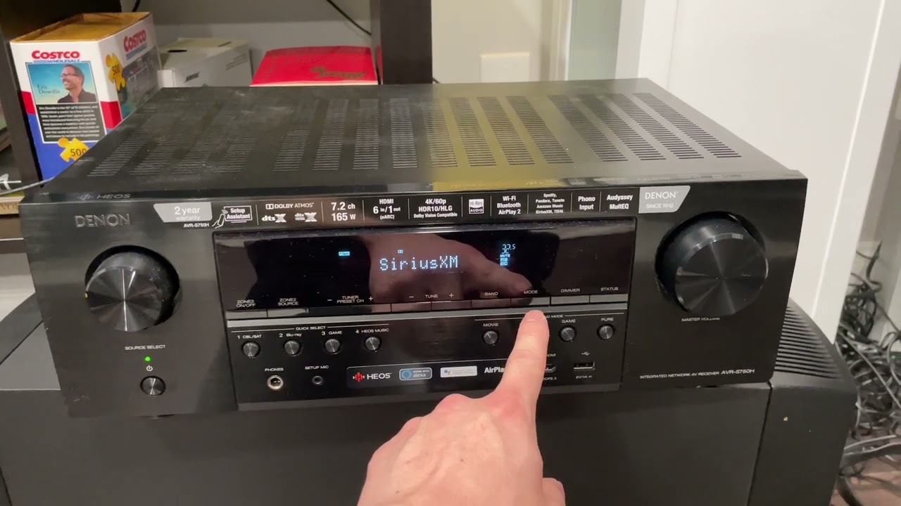 Denon AVR-S750H Receiver Review/Overview