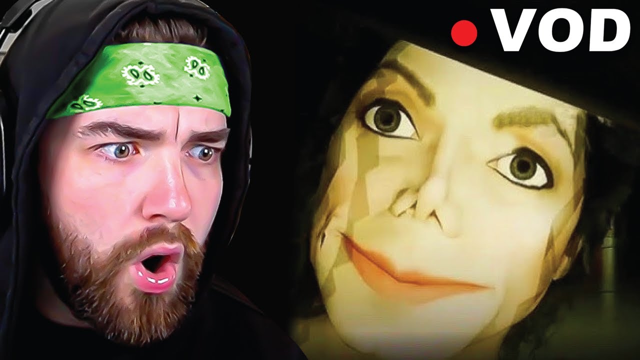 A MICHAEL JACKSON HORROR GAME + Fortnite & New Scary Game | KingWoolz VOD