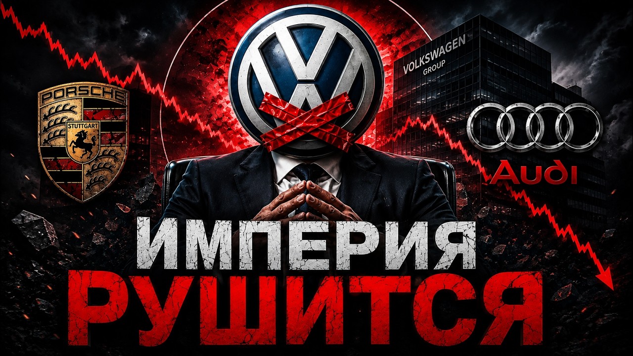 Крах Volkswagen Group: почему Porsche и Audi идут ко дну вместе