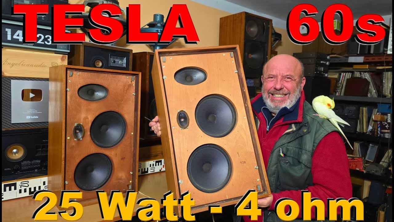 TESLA ARS 744 - Legendary Vintage Speakers 1960s