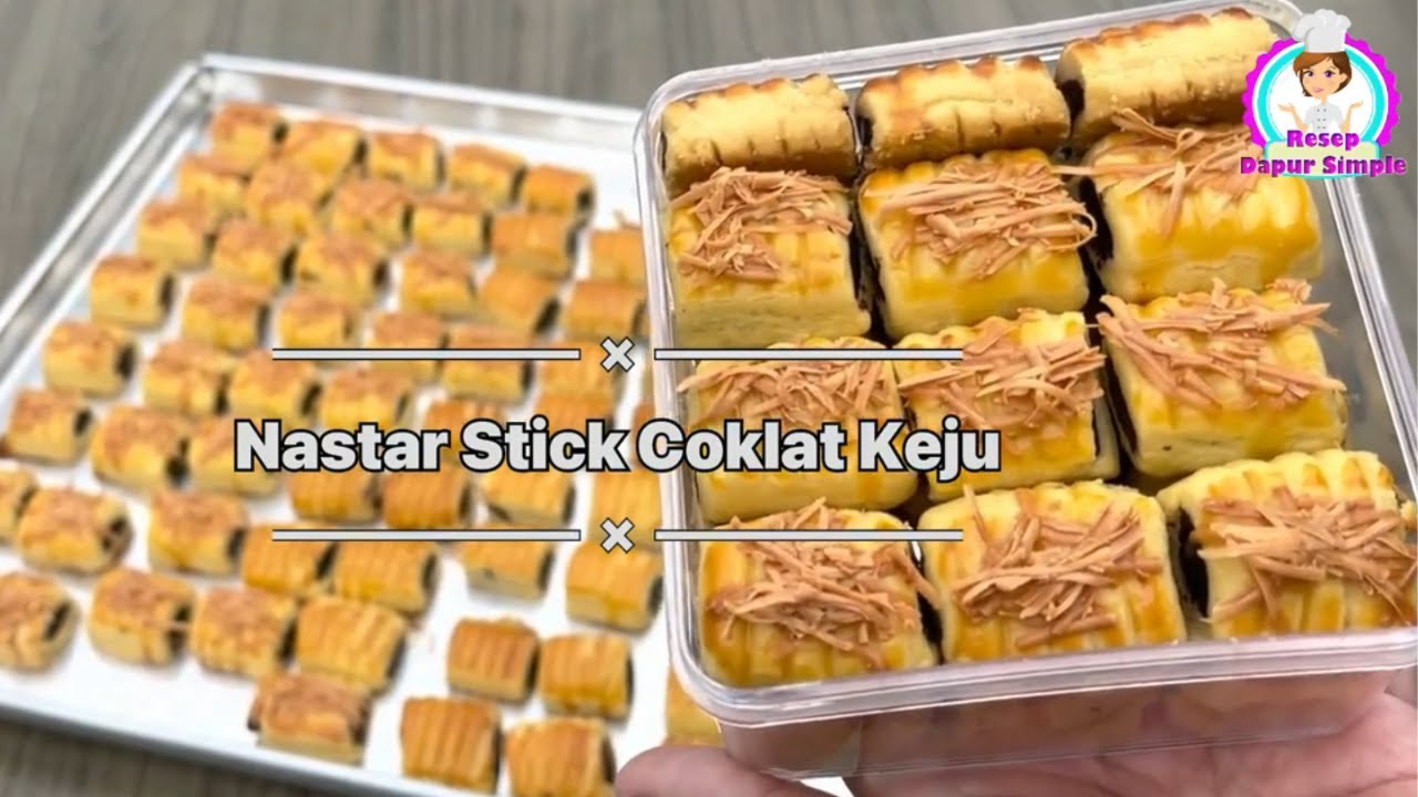 Kue Lebaran, Nastar Stik Coklat Keju Enak dan Ekonomis