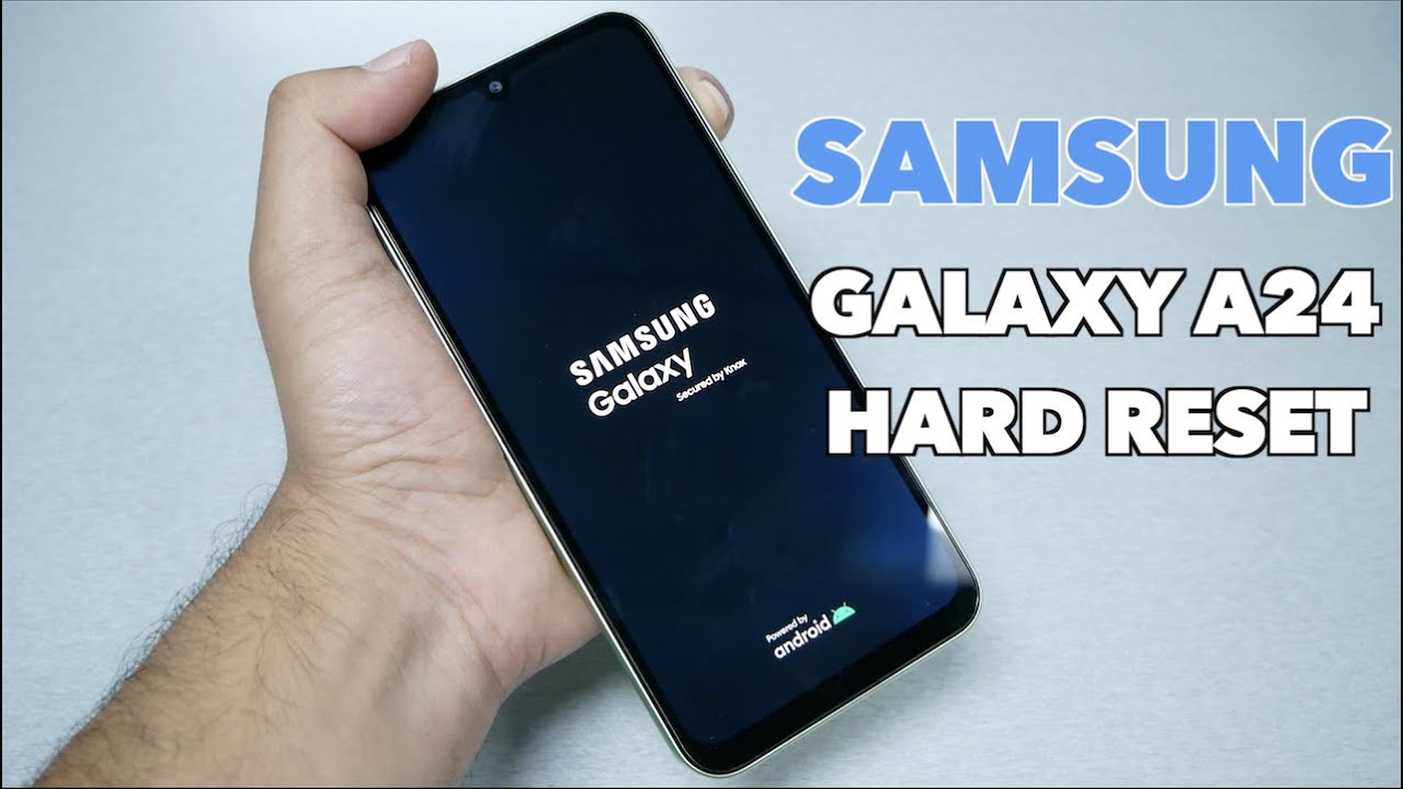 Как сделать полный сброс настроек Samsung Galaxy A24? Удаление PIN-кода, пароля и графического кл...
