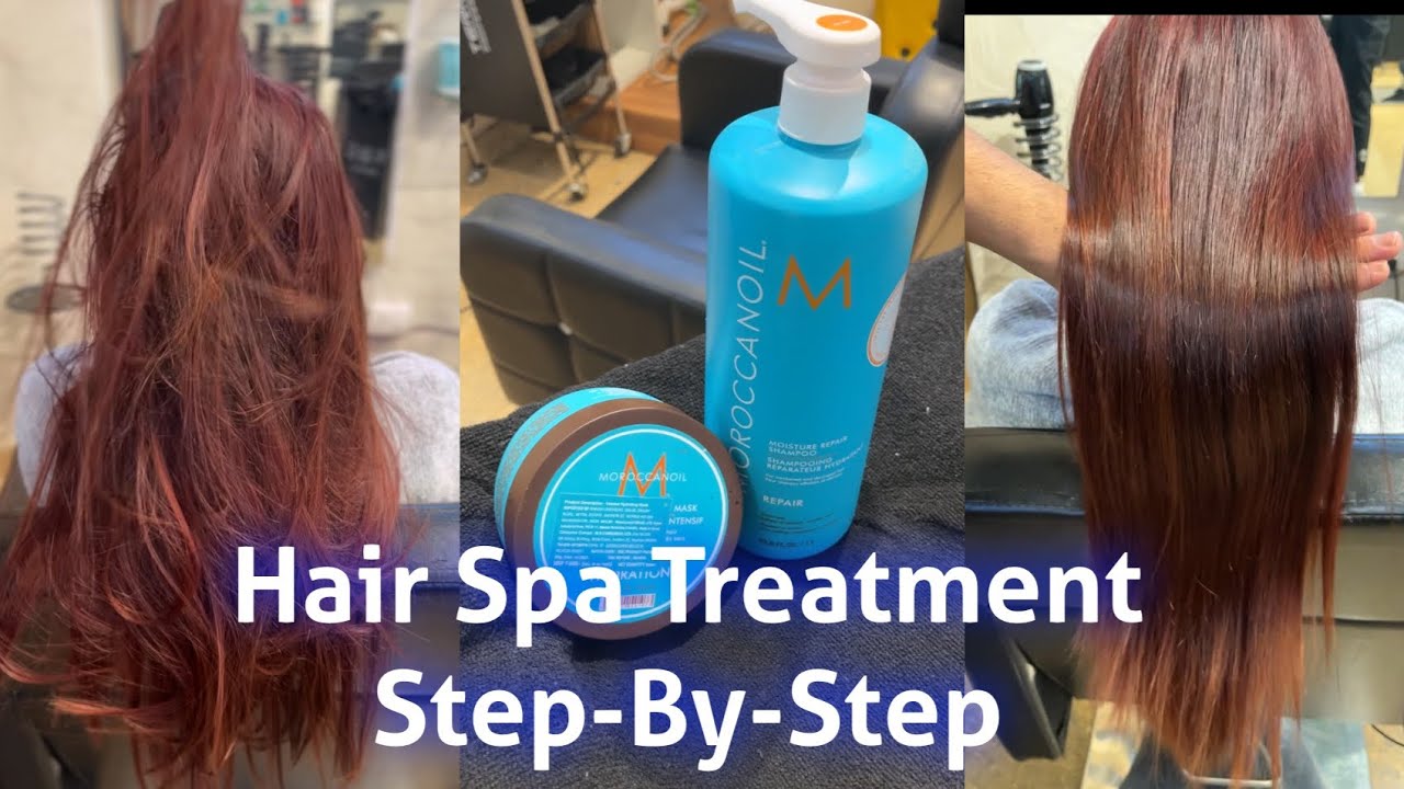 Hair Spa Treatment Step-By-Step || Hair Spa कैसे करे || घर बैठे हेयर spa सीखे || Hair ke benefit ￼