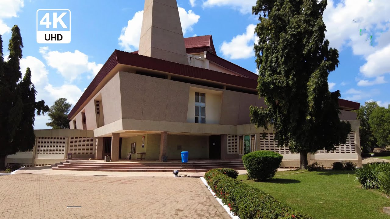 Christ The King Cathedral Tour in Sunyani Ghana 4K