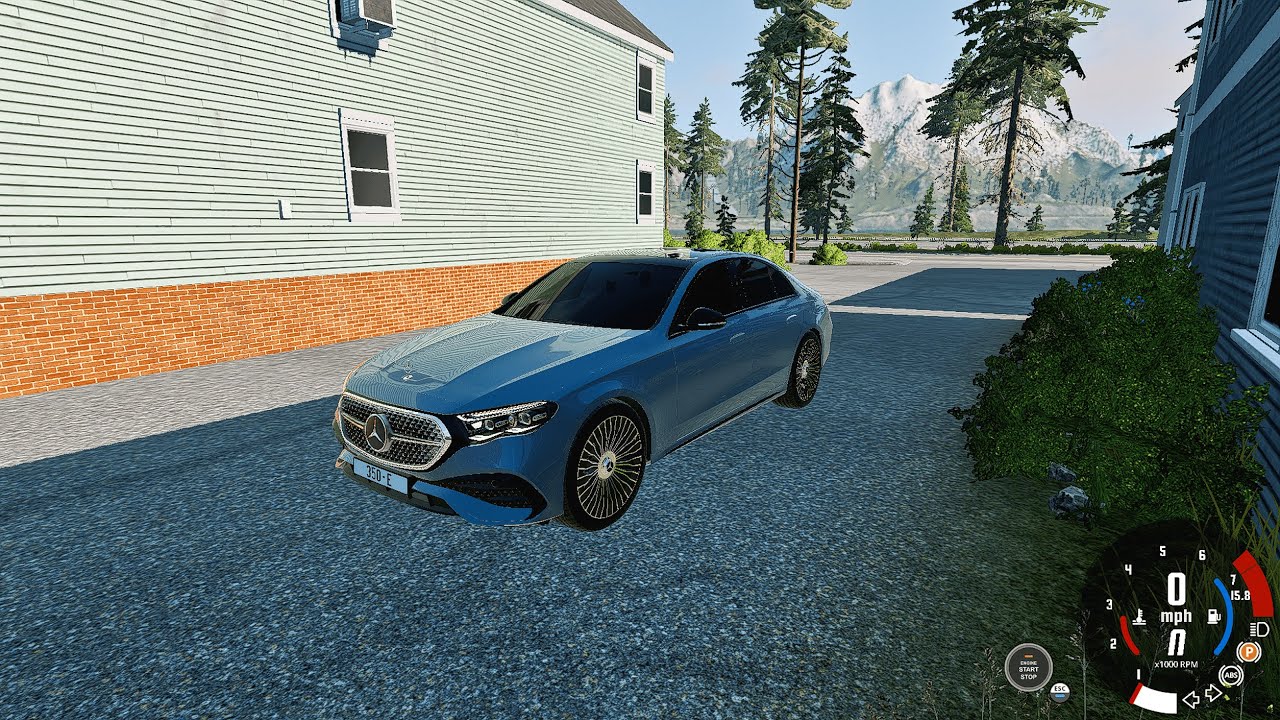 BeamNG Drive - 2026 Mercedes-Benz E-Class E 350 (PXN V9 Gen 2 Gameplay)