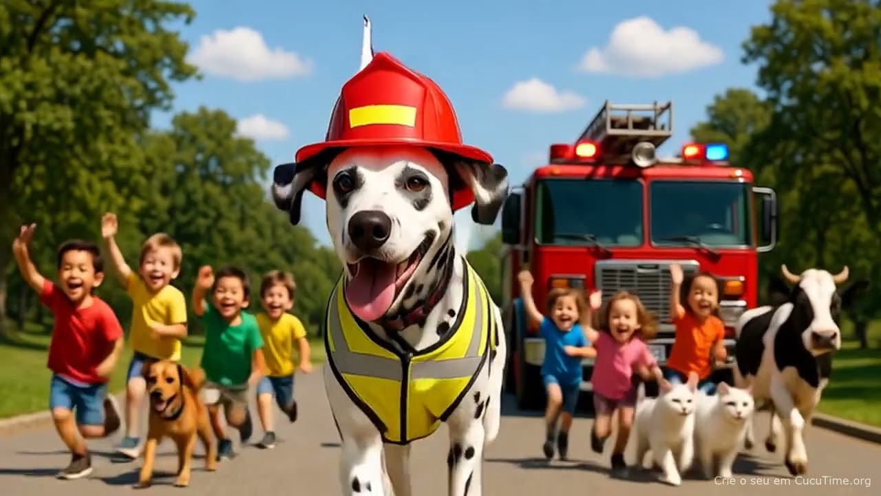 O Doguinho Bombeiro