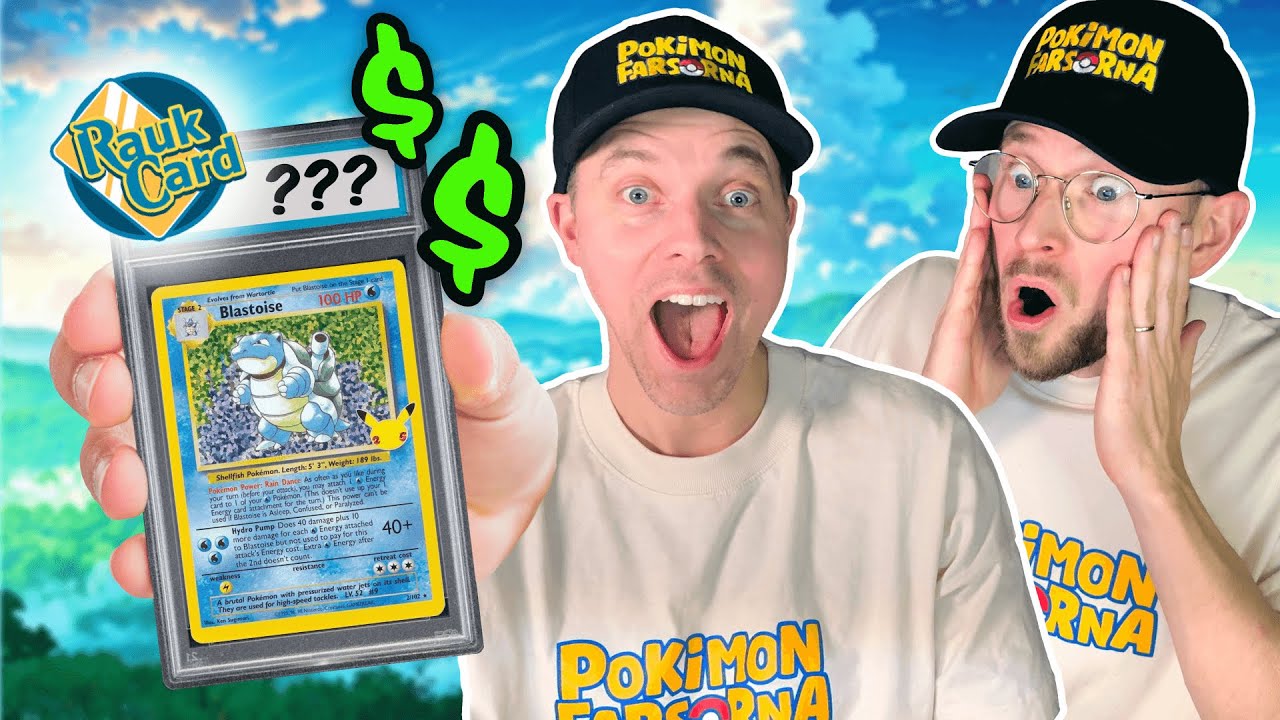 Vi ökar värdet! Hur bra betyg får våra Pokémonkort?