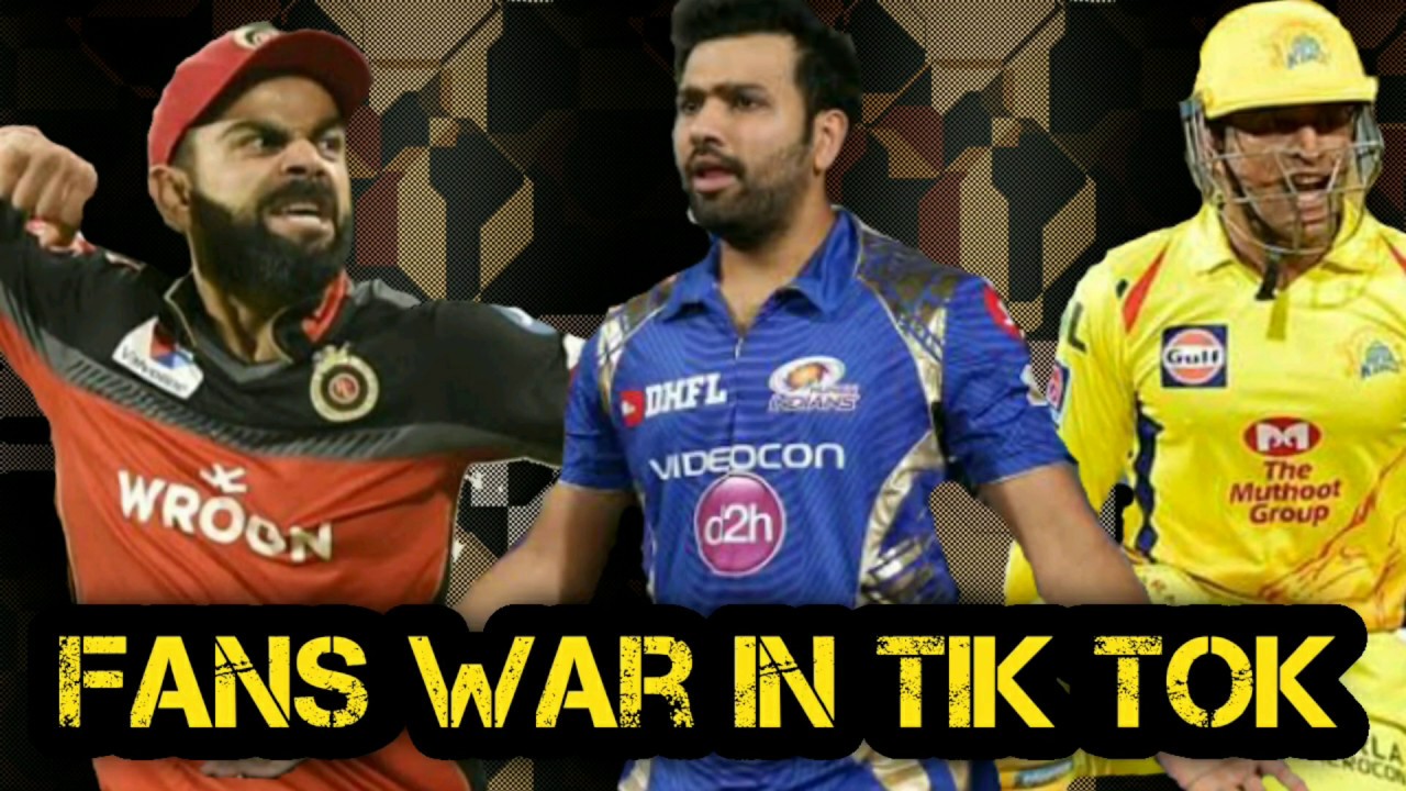 Indian fans fighting for their favorite cricket stars😥😥 #ipl #ipl2020 #csk #mi #rcb #srh