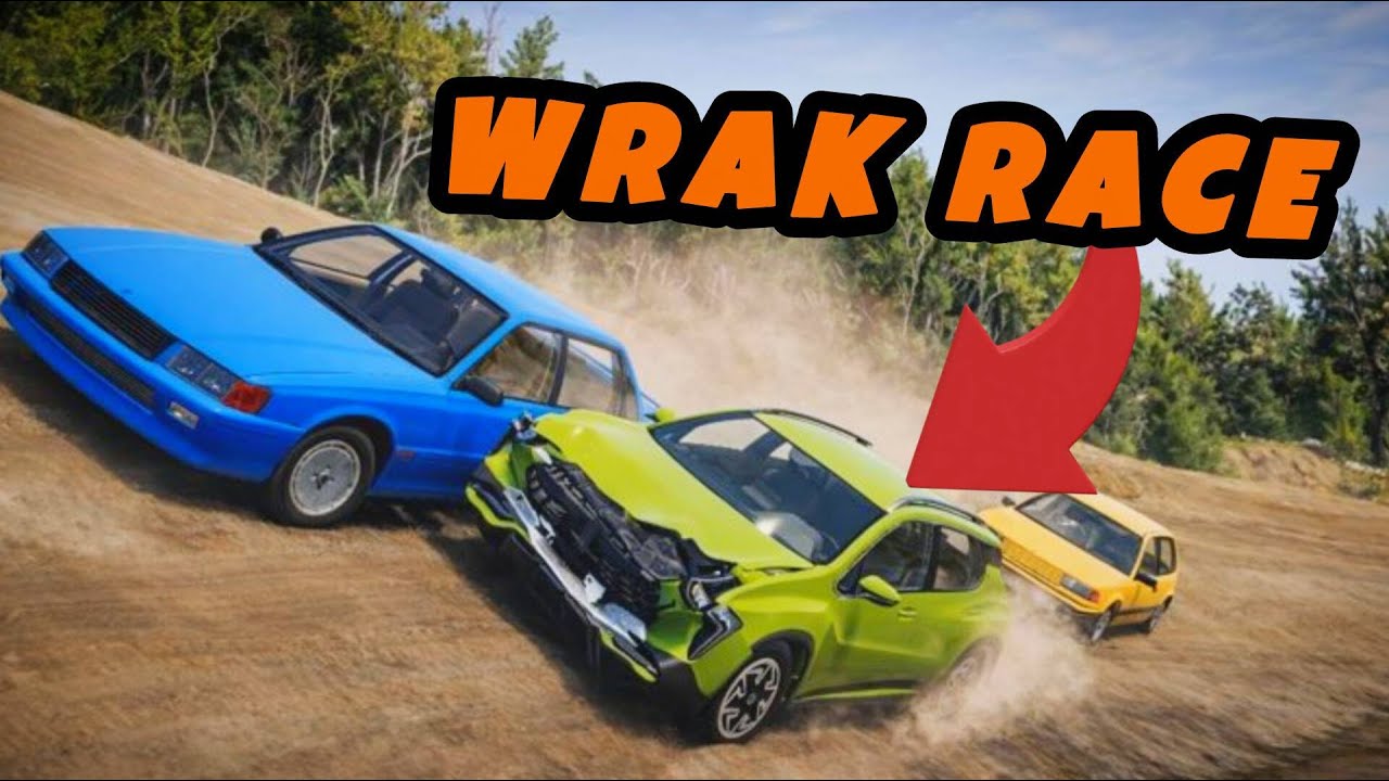 🤯 Najbardziej brutalny WRAK RACE jaki widziałem