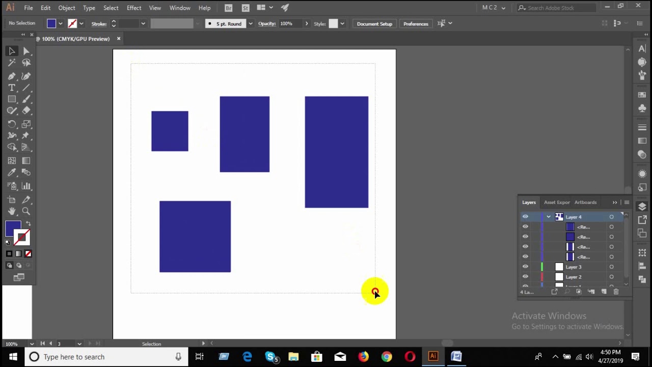 Adobe Illustrator cc tutorial। Group। Ungroup।Lock।Hide।Unlock।Show । Illustrator Bangla tutorial