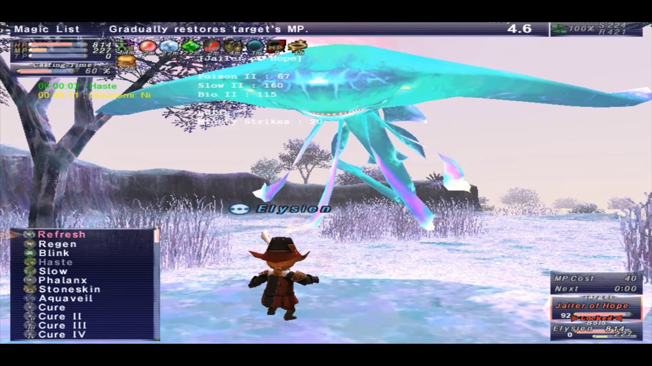 FFXI Eden Server Jailer of Hope Challenge (RDM solo)