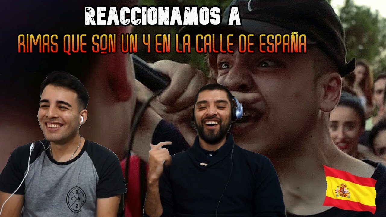 ¡ESTE ES EL UNDER ESPAÑOL! REACCIÓN A RIMAS QUE SON UN 4 EN LA CALLE DE ESPAÑA | CBADOS RAP
