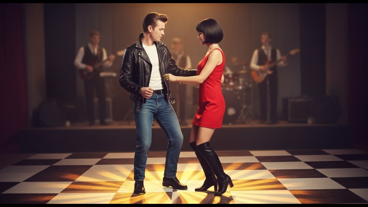 1960 rockabilly | Kings and Queens of the Dance Floor | The Beatles Inspired (AI Music Video)