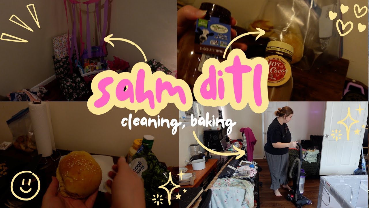 Day in the life stay at home mom! baking, cleaning, new recipes