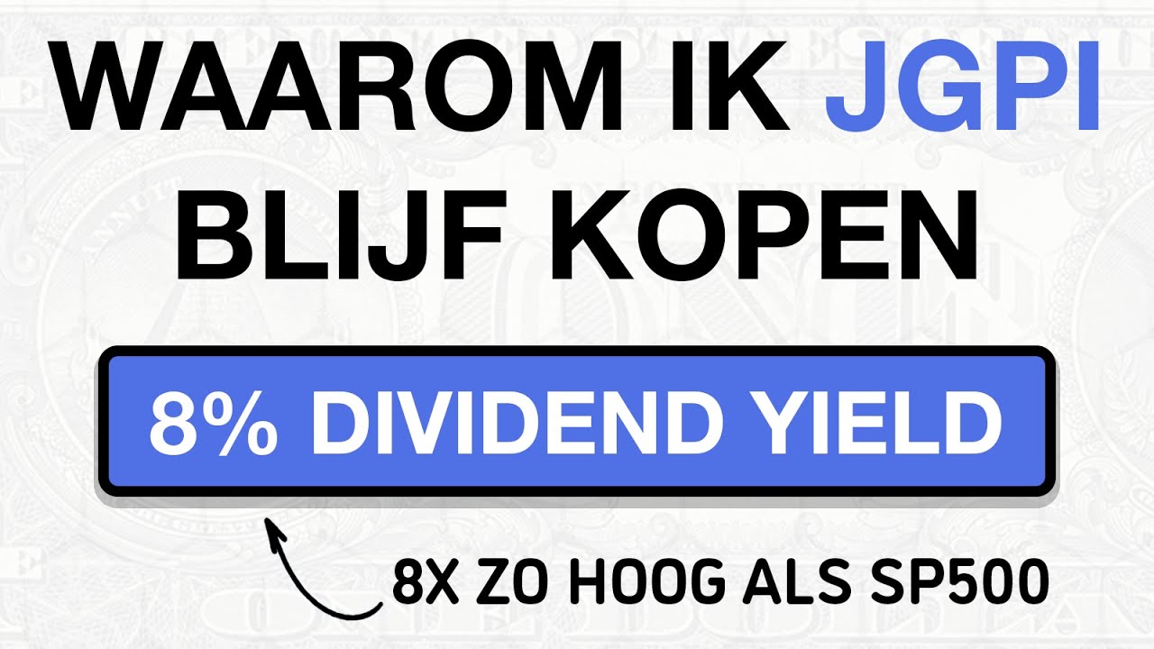 💰 Waarom ik JGPI blijf bijkopen 💰