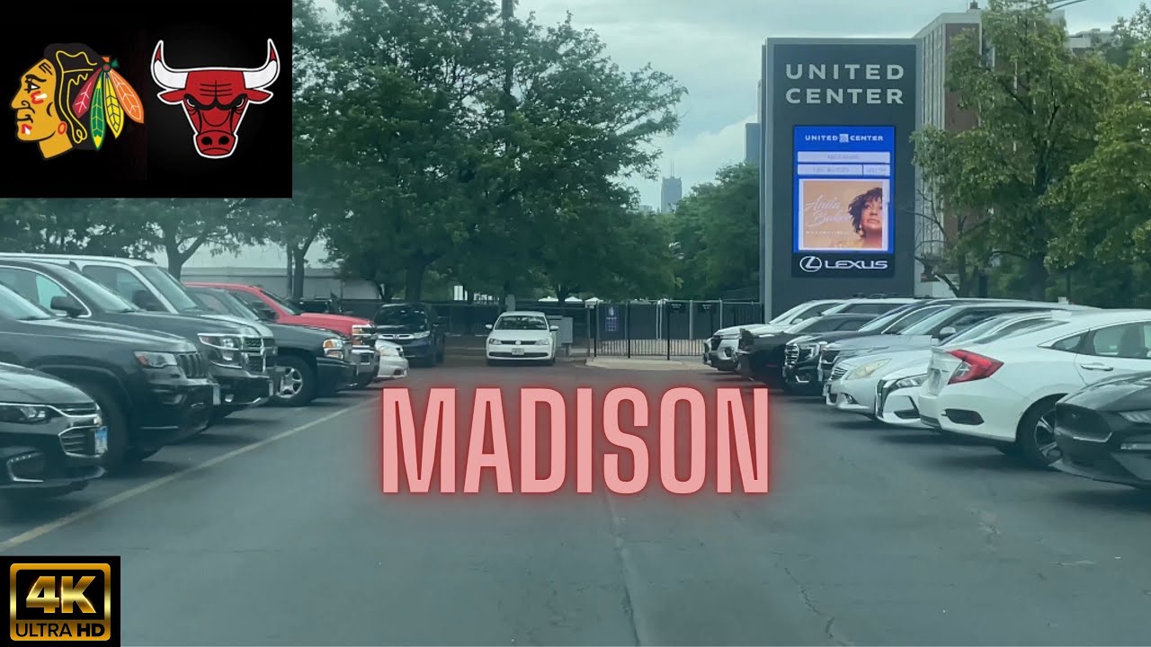 United Center Home of the Chicago Bulls & BlackHawks| 4K Drive through Tour