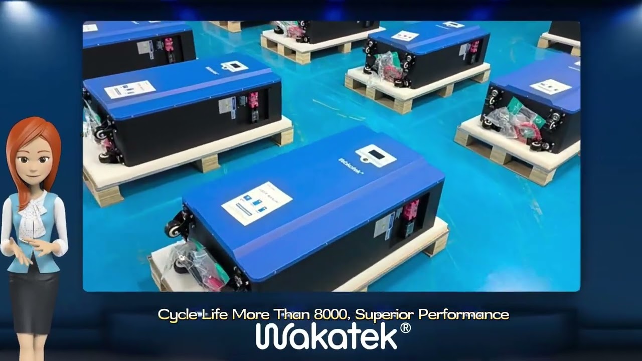 WAKATEK LONG CYCLE 8000+ LIFEPO4 LITHIUM BATTERY 7.5KWH-240KWH