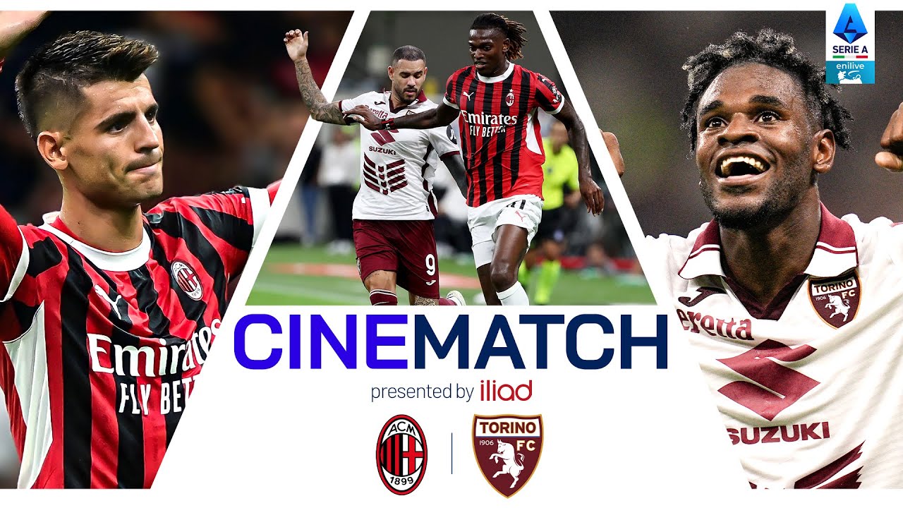 A goal-ridden opener at San Siro between Milan and Torino | CineMatch by Iliad | Serie A 2024/25