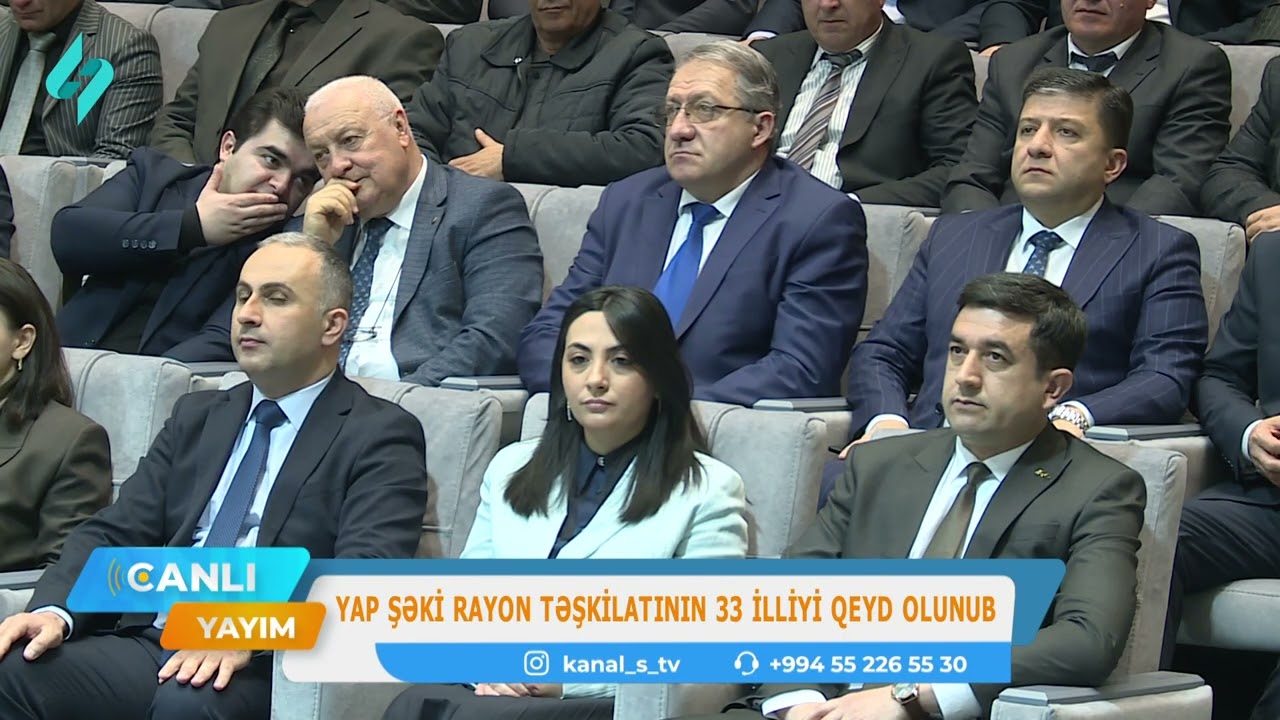 YAP Şəki rayon təşkilatının 33 illiyi qeyd olunub