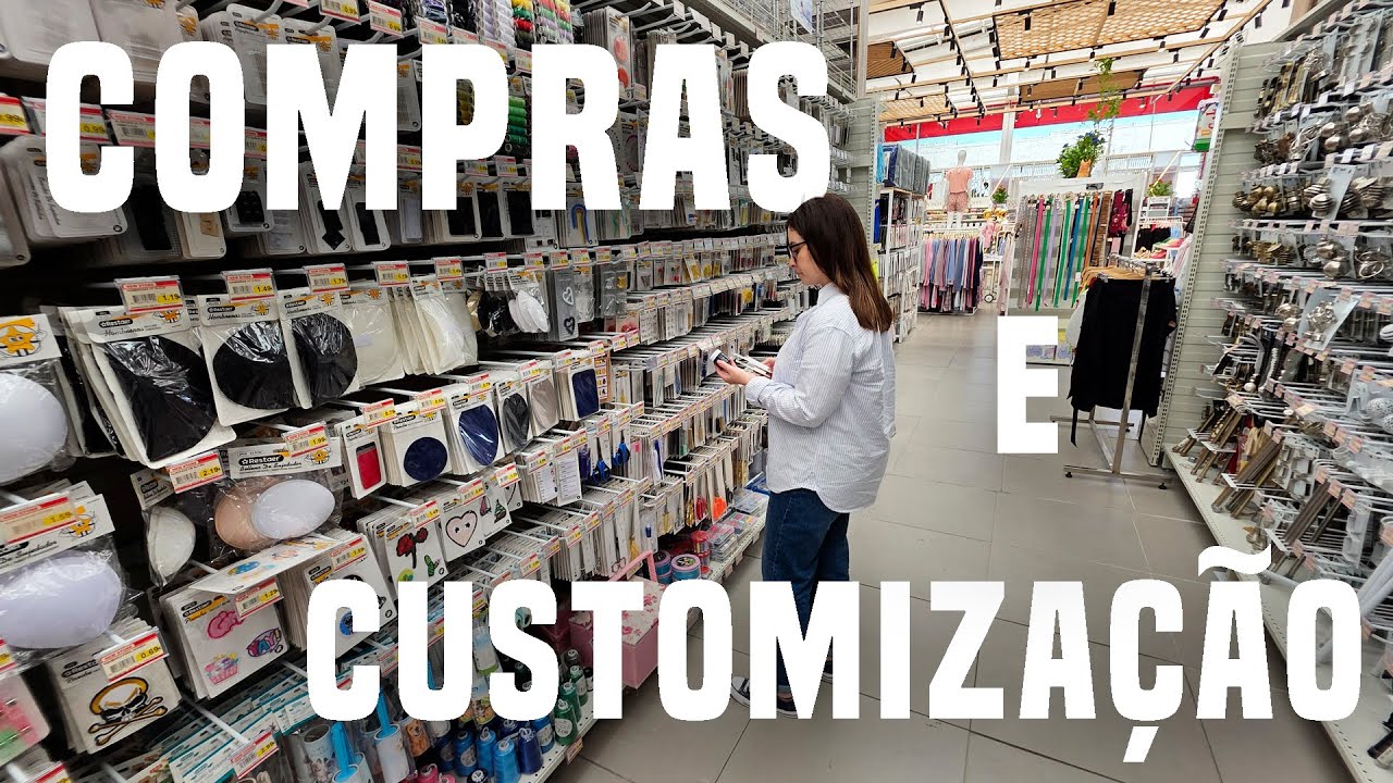 Transformei meu tênis e fui às compras | Vlog do dia!