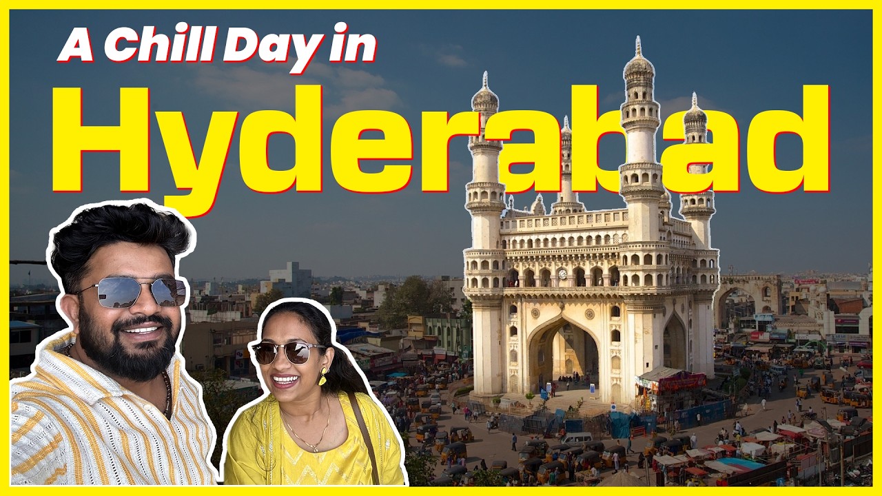 👉 Exploring Hyderabad 😍 | City Vlog #hyderabadvlog #hyderabadfood #charminar