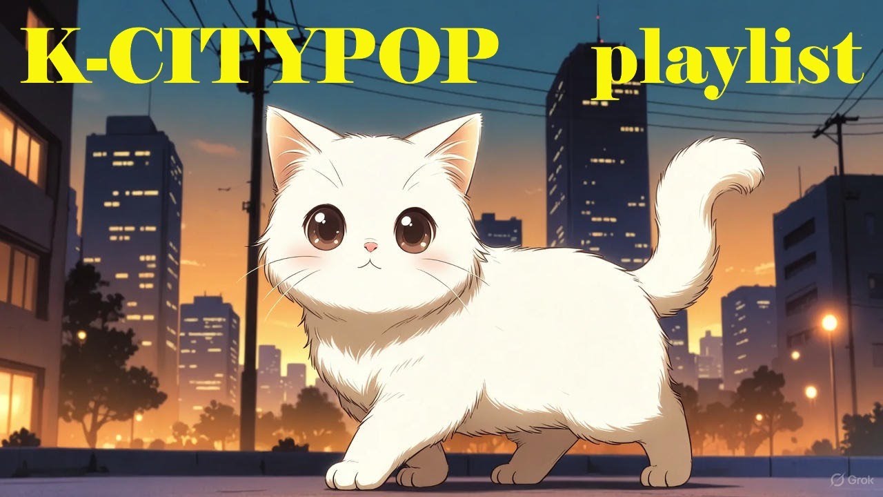 [K-CityPop] 지난 1년간 내가 들을려고 만든 한국 시티팝 | Korean City Pop I made to listen to over the past year