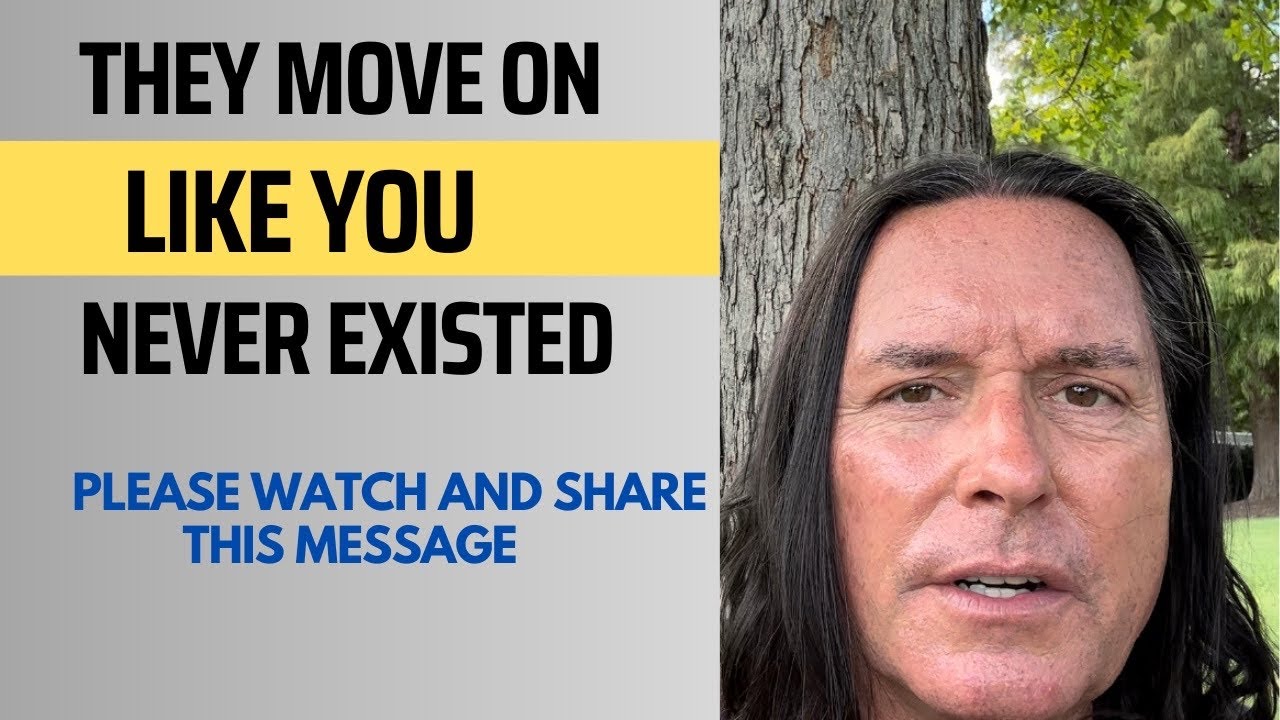 THEY MOVE ON LIKE YOU NEVER EXISTED