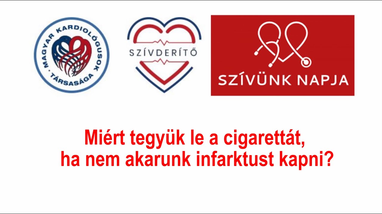 Miért tegyük le a cigarettát, ha nem akarunk infarktust kapni?
