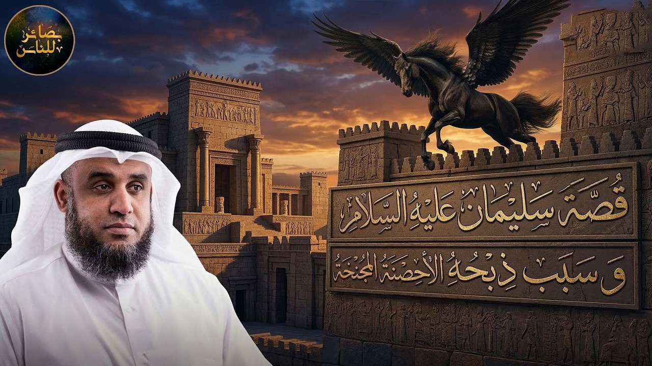 لماذا ذبح سيدنا سليمان الأحصنة المجنحة؟ تفاصيل مدهشة لقصة سليمان عليه السلام! للشيخ نواف السالم