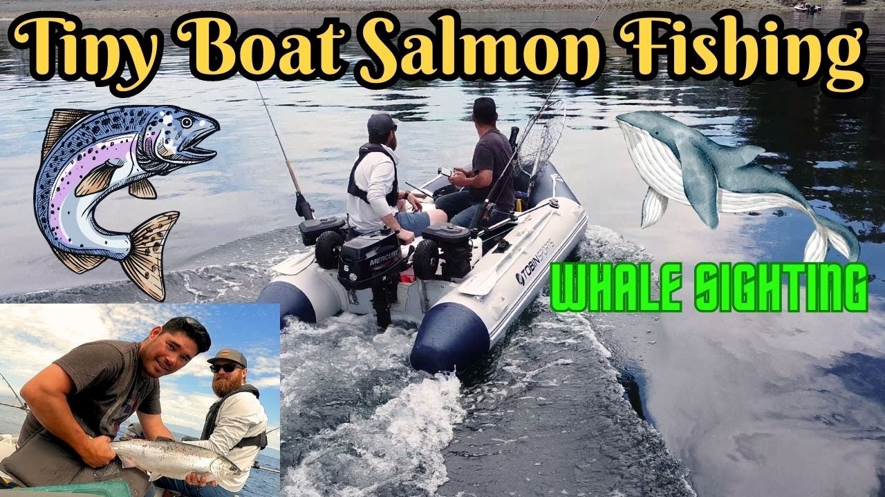 Salmon Fishing In a Tiny Boat [ Vancouver Island ]