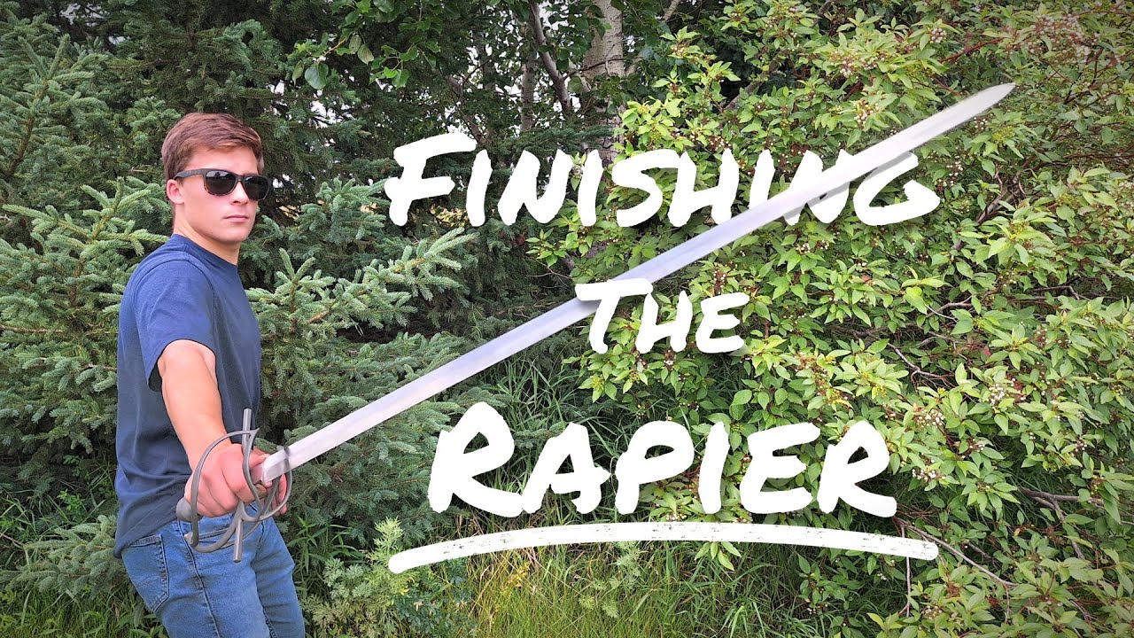Making a German Inspired Rapier (Part 3)