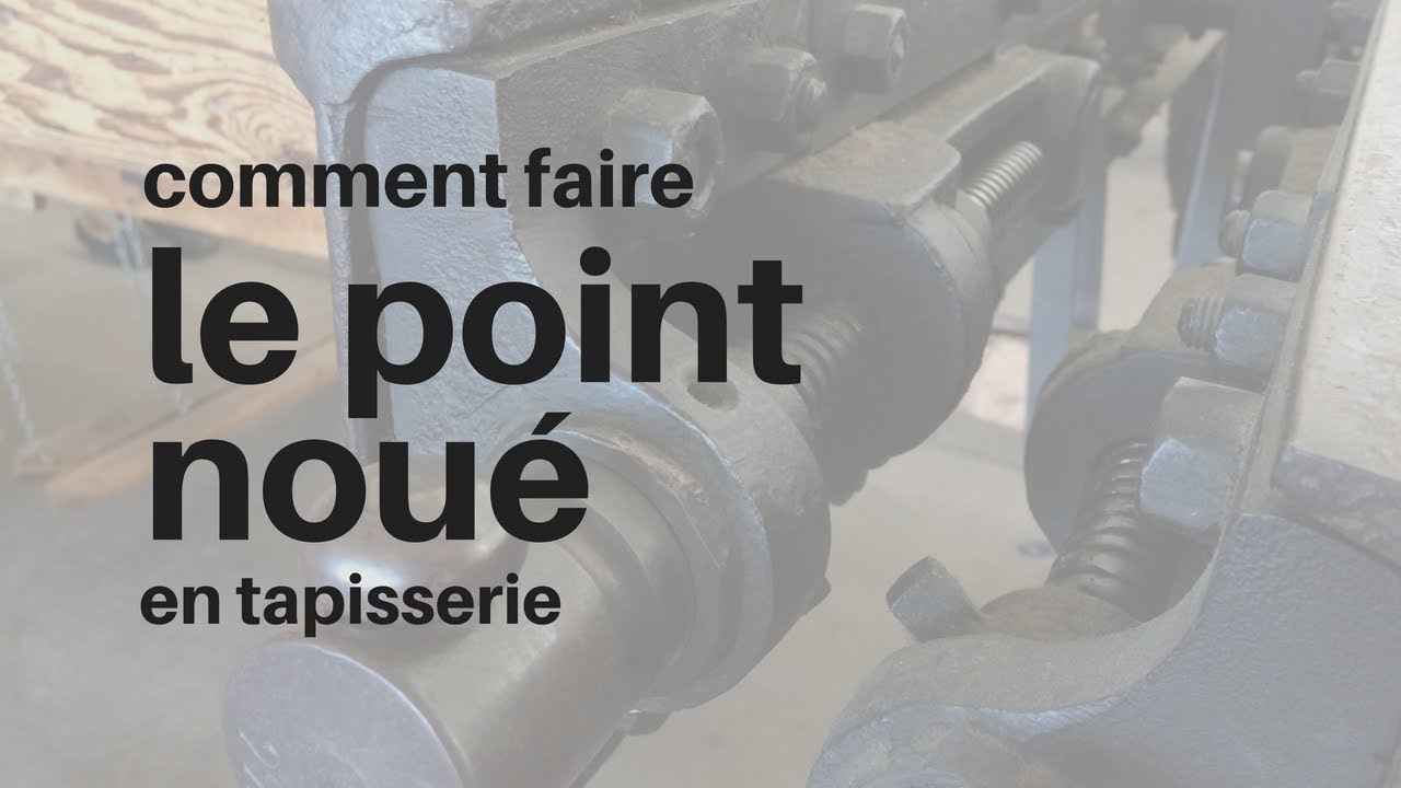 Le point noué ou le noeud perse - Willyarn