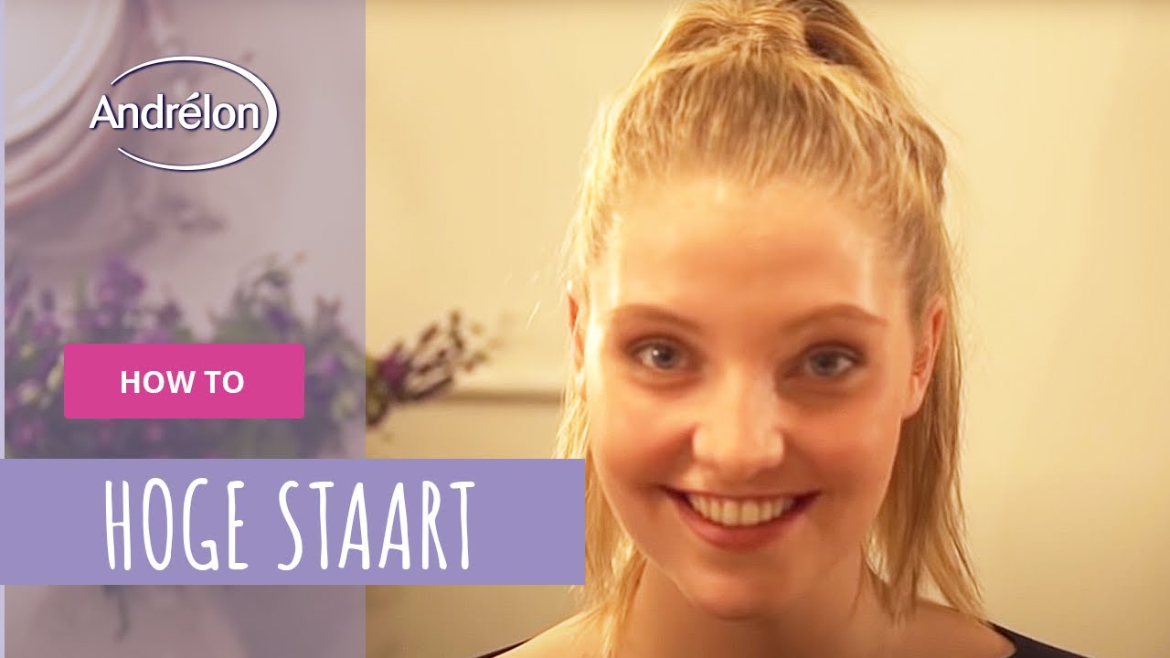 Hoge staart maken - Andrélon Haar Tutorial