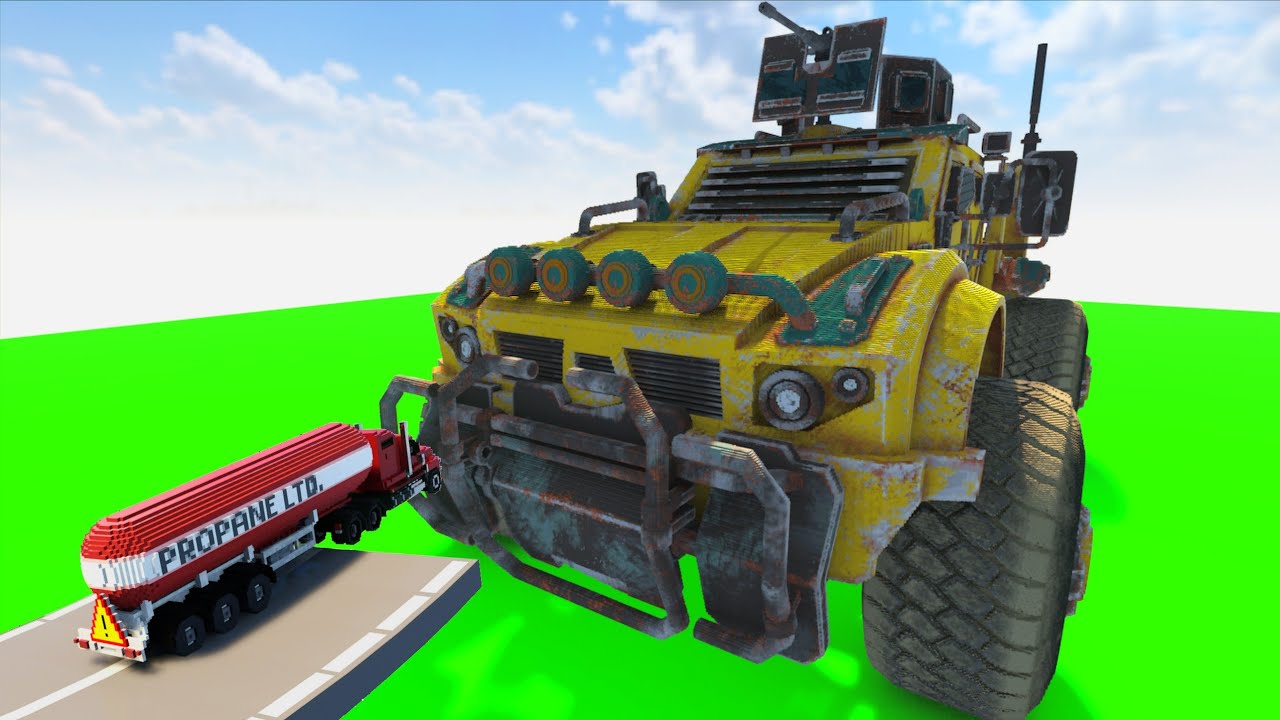 Cars Vs Armored Car | Teardown