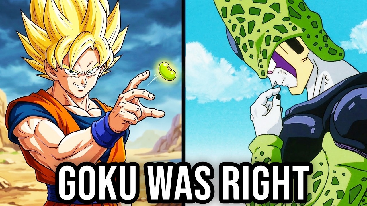 Why Goku Giving Cell A Senzu Bean Was A Genius Move