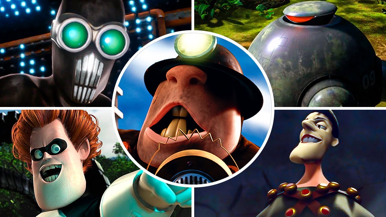 The Incredibles Games - All Boss Fights & Ending | 4K ULTRA HD