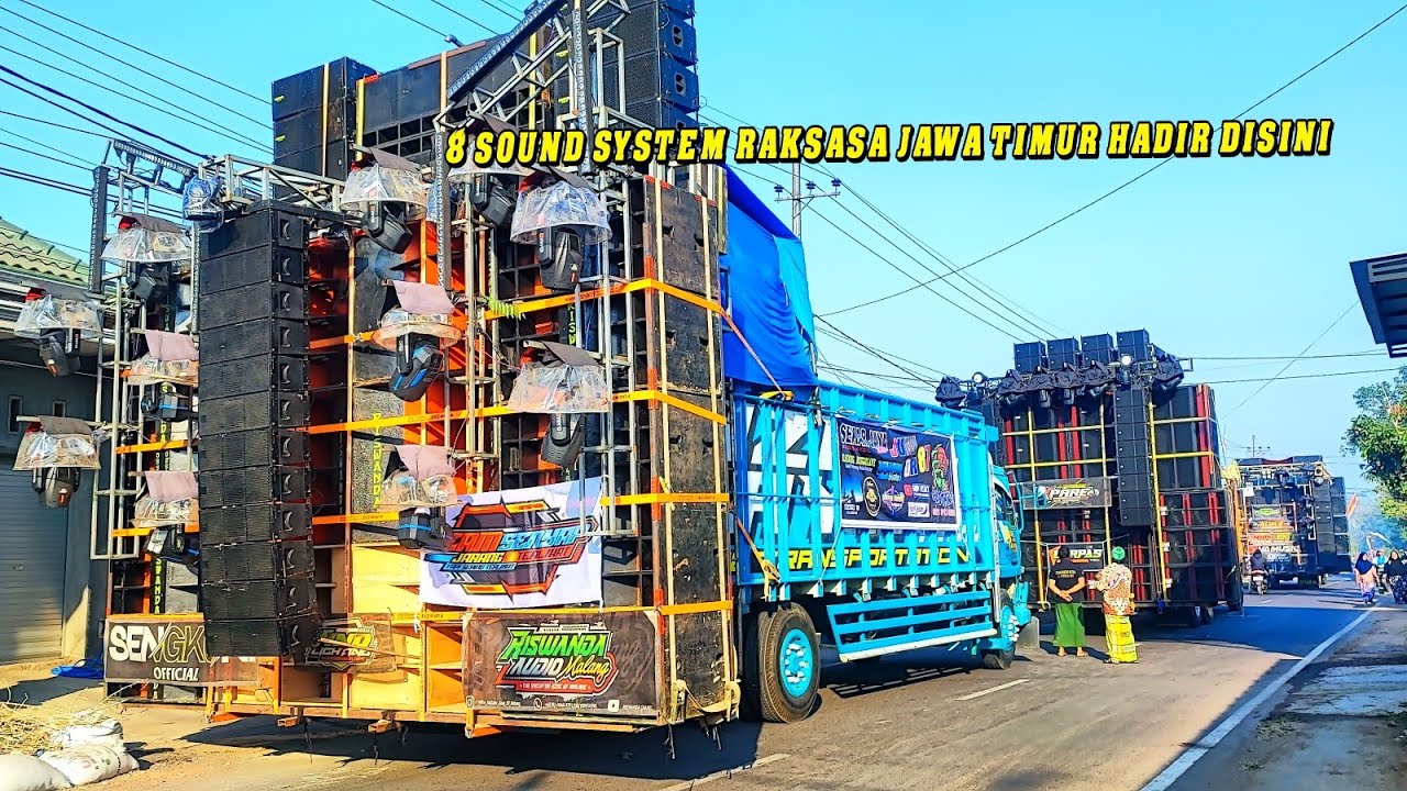 DAFTAR HADIR SOUND SYSTEM KARNAVAL KALIPARE SOUND SYSTEM RAKSASA JAWA TIMUR BERKUMPUL DISINI