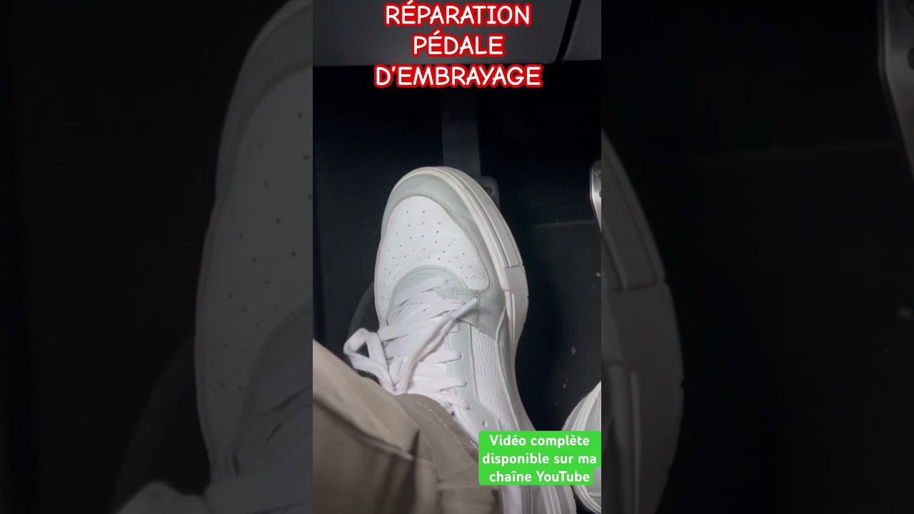 Probl&egrave;me de p&eacute;dale d&rsquo;embrayage qui  reste enfoncer et ne remonte plus : LA SOLUTION !!! 👌