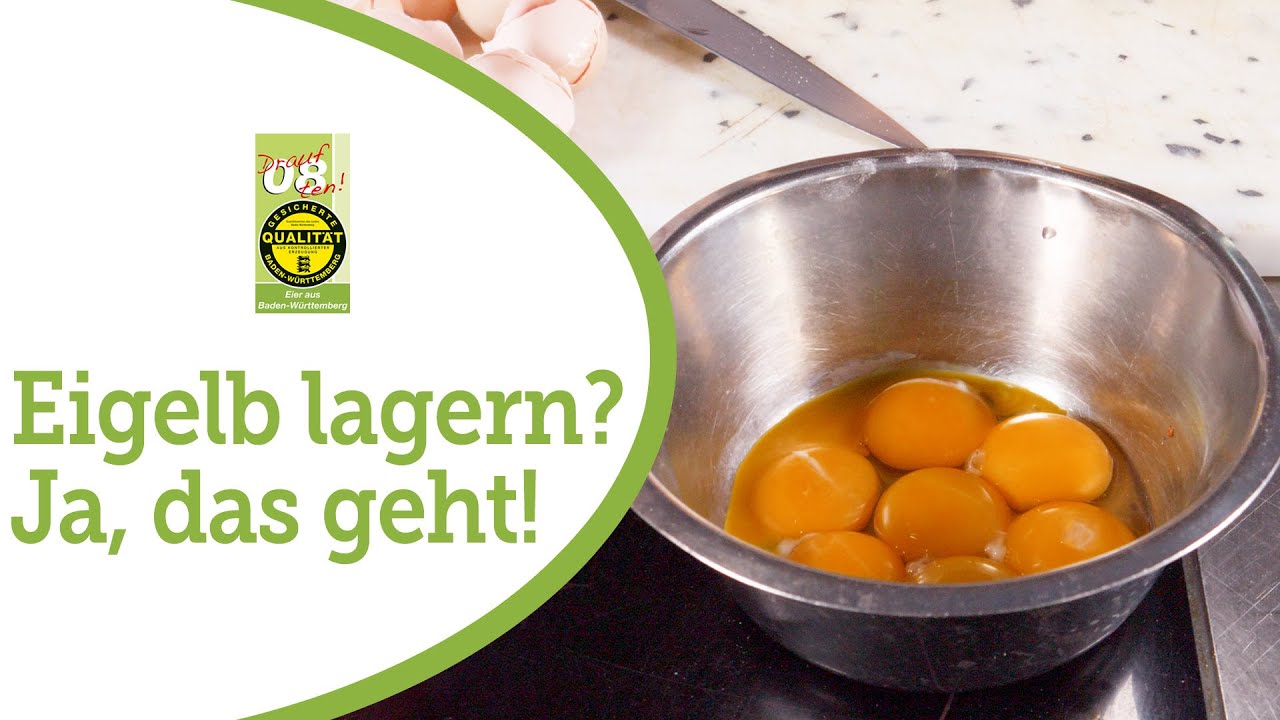 Eigelb aufbewahren? Ja, das geht!