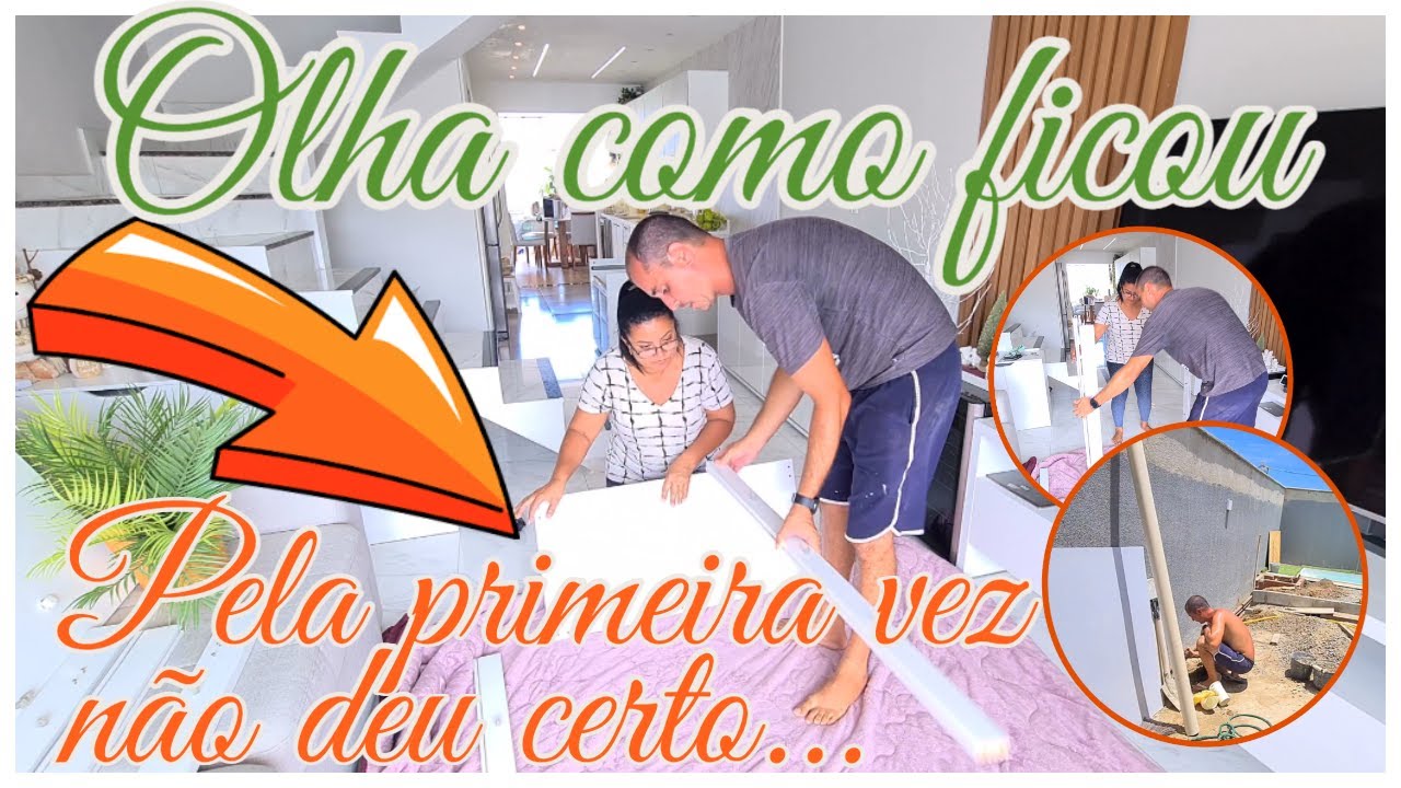 OLHA O QUE MONTAMOS | PELA 1ª VEZ NÃO GOSTAMOS | TENTAMOS USAR A IDEIA DE VOCÊS | Viviane Magalhães