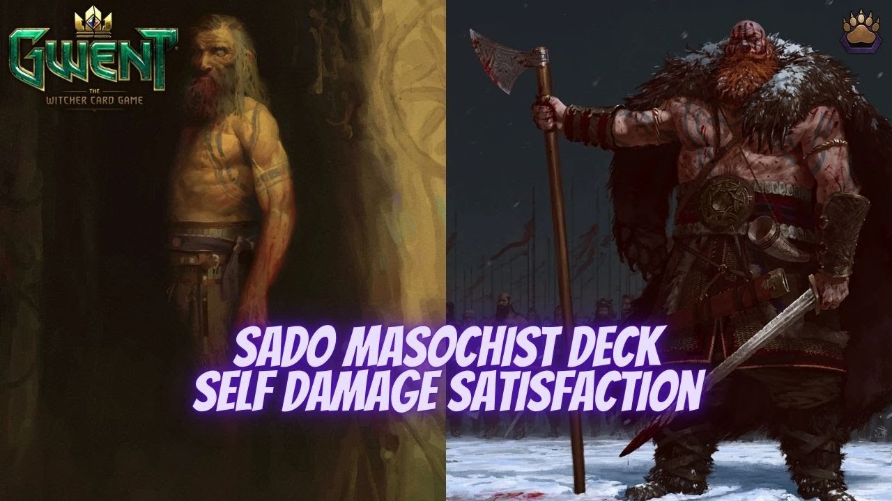 GWENT | Masochist Self Damage Deck So Satisfying | Blood For Svalblod