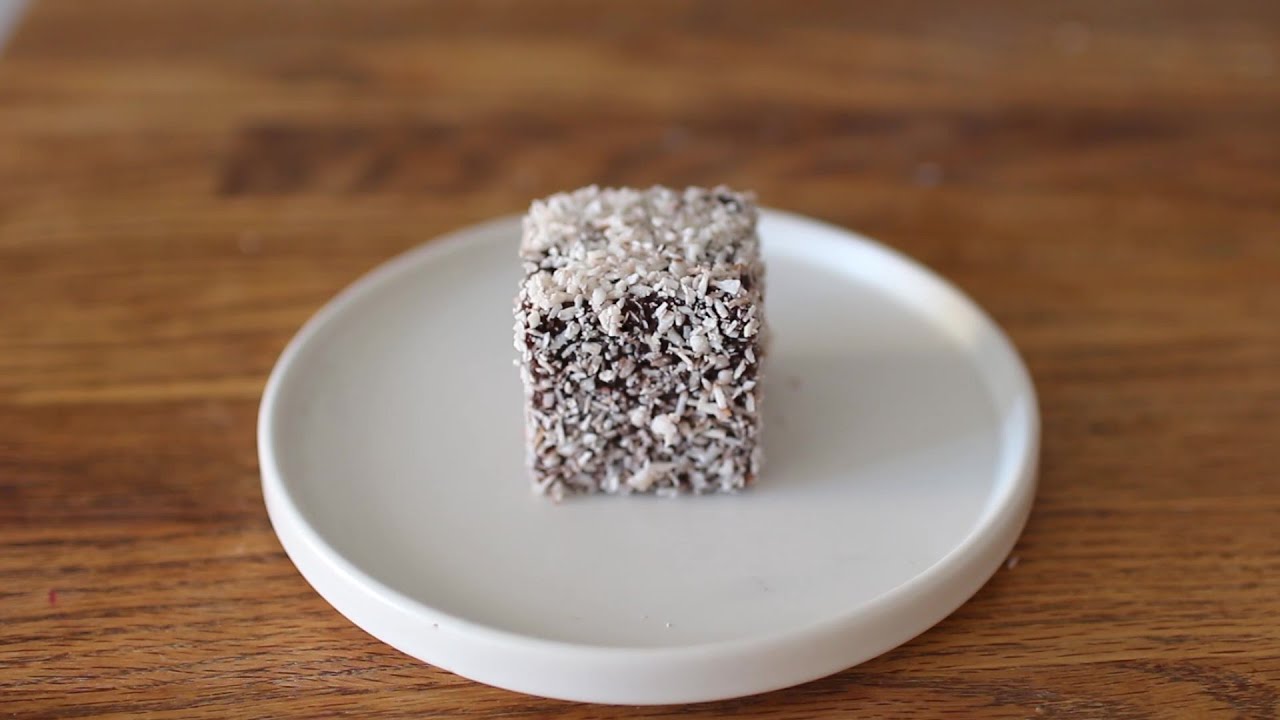 How to make Lamington Cake 래밍턴 케익 만드는 법 | Sunday Baking