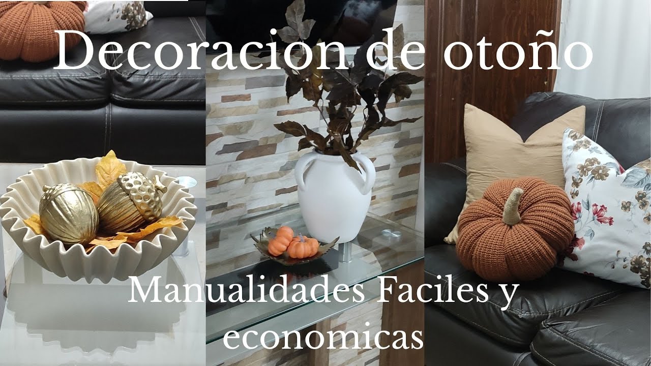 Manualidades de otoño, fáciles y económicas