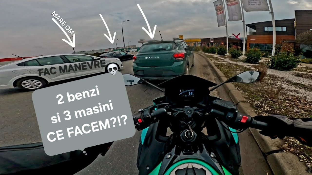 Faci ACCIDENT când nu ai nici ochi, nici creier! Kawasaki Ninja 650R Moto POV Romania