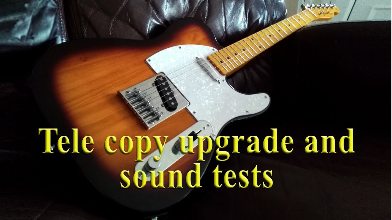 Tele copy upgrades and sound tests