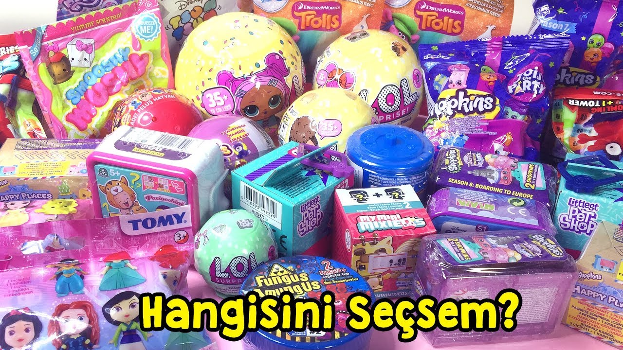 LOL Banyo Bombası Cicibiciler Minişler Disney Tsum Tsum Sürpriz Paketleri - Zep'in Oyuncakları