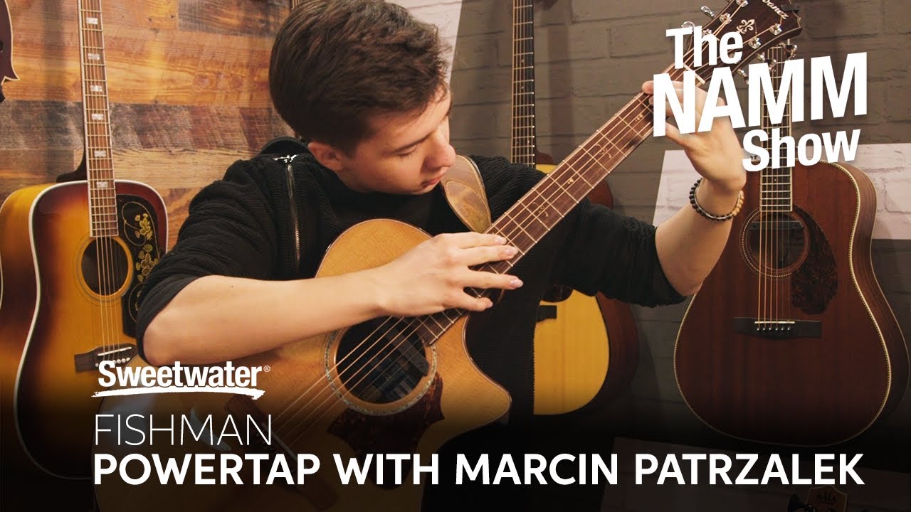 Fishman PowerTap Pickup Performance and Interview with Marcin Patrzalek at Winter NAMM 2020