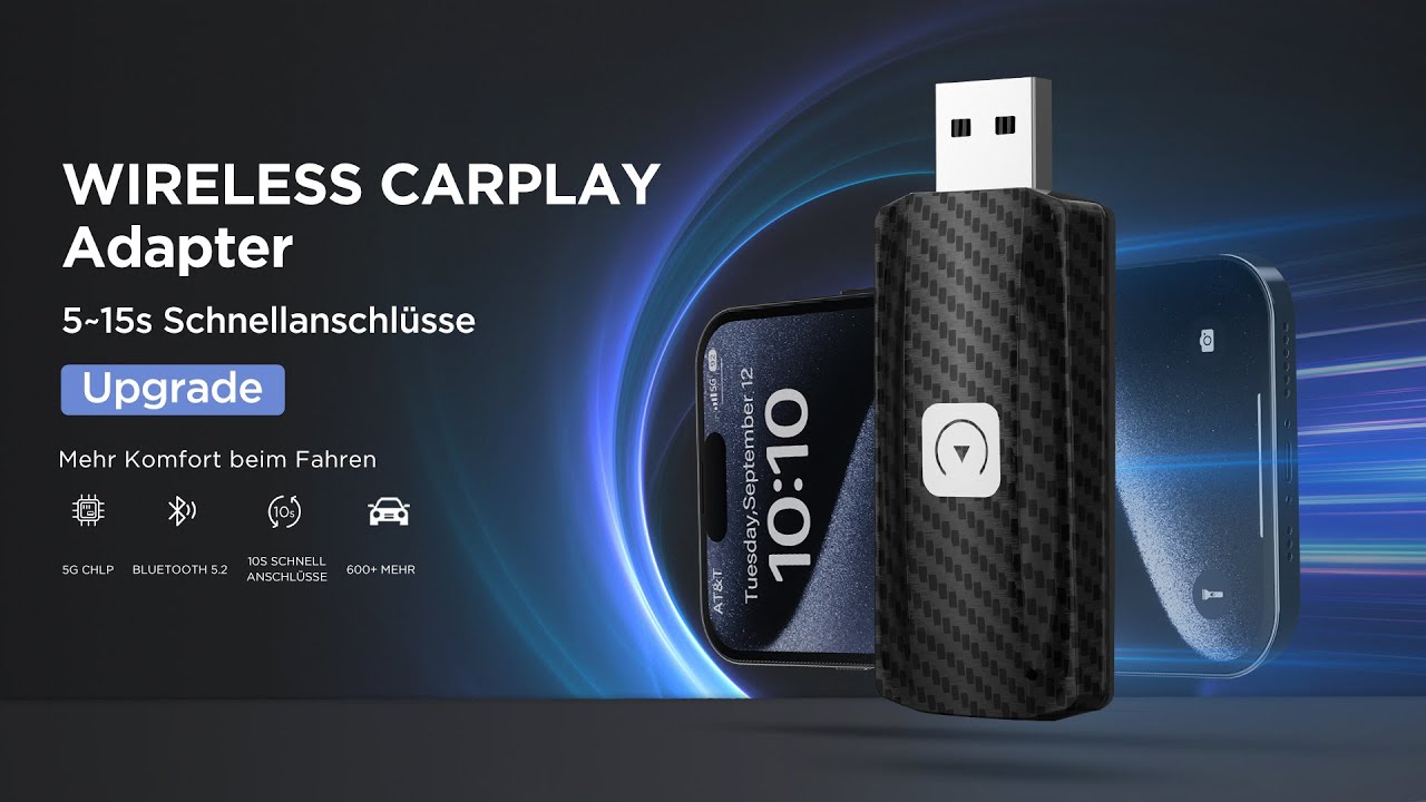 MSXTTLY| Wireless Carplay Adapter U2C-AIR Upgrade the Driving Experience