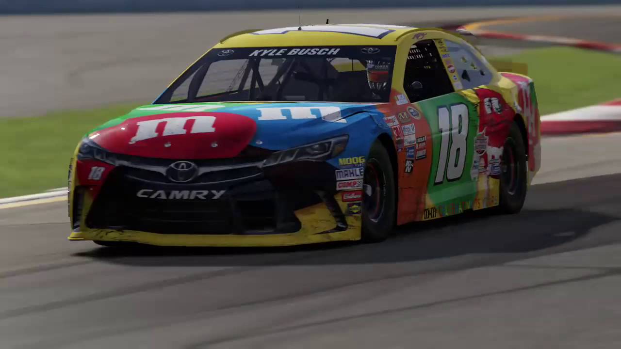 Forza 6 NASCAR WatkinsGlen replay